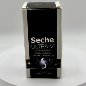 New in Box Seche Ultra-V UV Activated Gel Top Coat Nail Polish